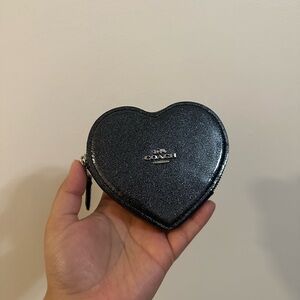 Coach heart wallet